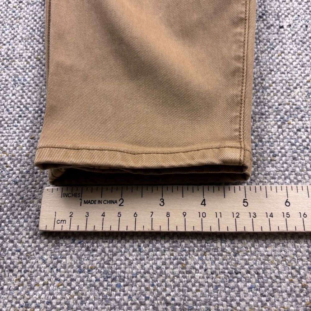 SPANX Stretch Twill Ankle Cargo Pants Honey Glow Brown Women Pull On Slim Sz XL - Picture 8 of 8